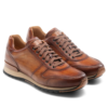 Luxury Edition - Hand Made Tan Italian Leather Labasa Lace Up Sneakers - Image 3