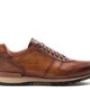 Luxury Edition - Hand Made Tan Italian Leather Labasa Lace Up Sneakers